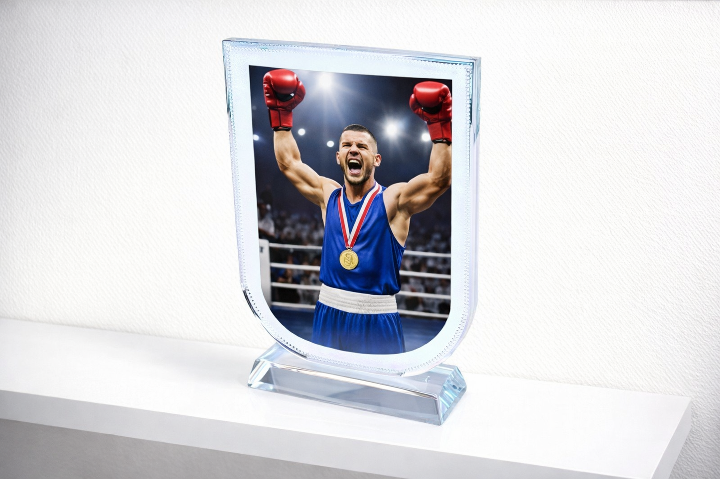 Personalised Crystal Photo Blocks – Family, Pet & Sports Memories | Custom Photo Gift