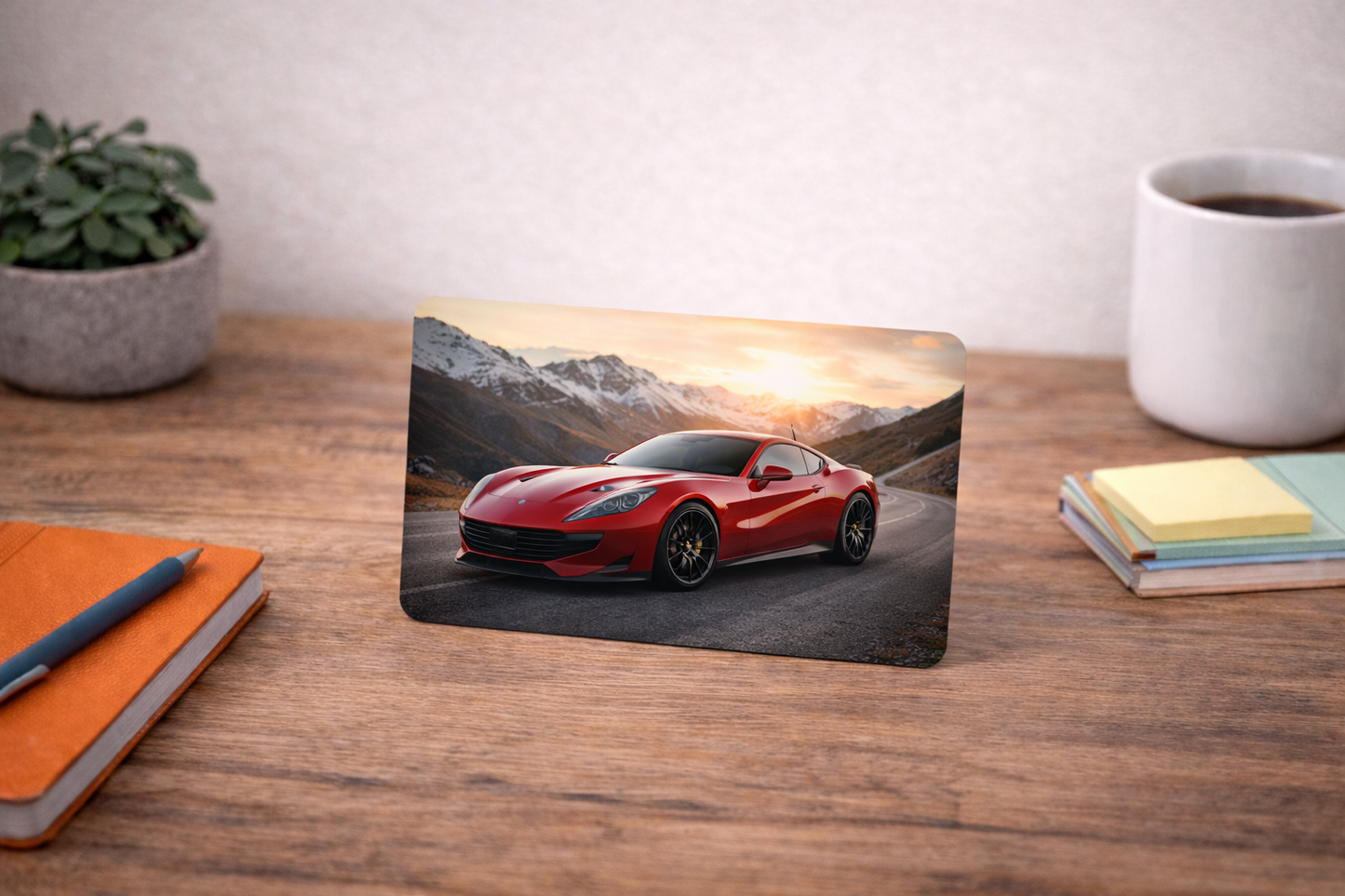 Personalised Aluminium Photo Print – Wall or Desk Display