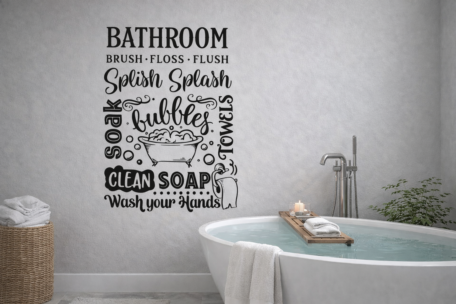 Bathroom Decals