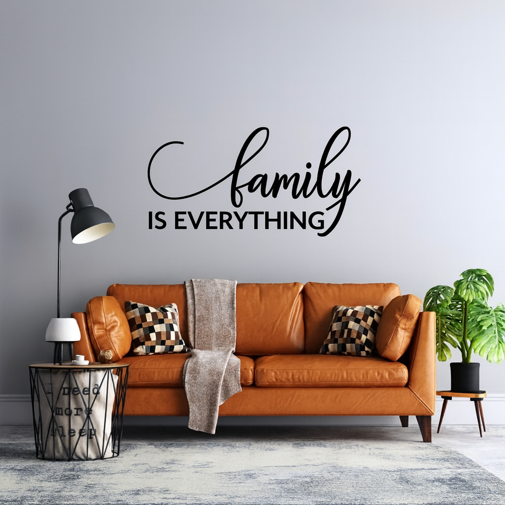 Family & Home Quote Vinyl Décor