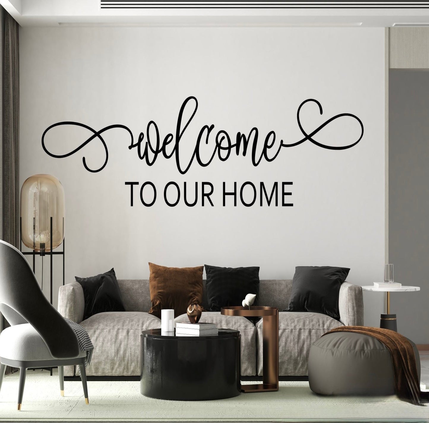 Welcome To Our Home – Vinyl Wall Decal