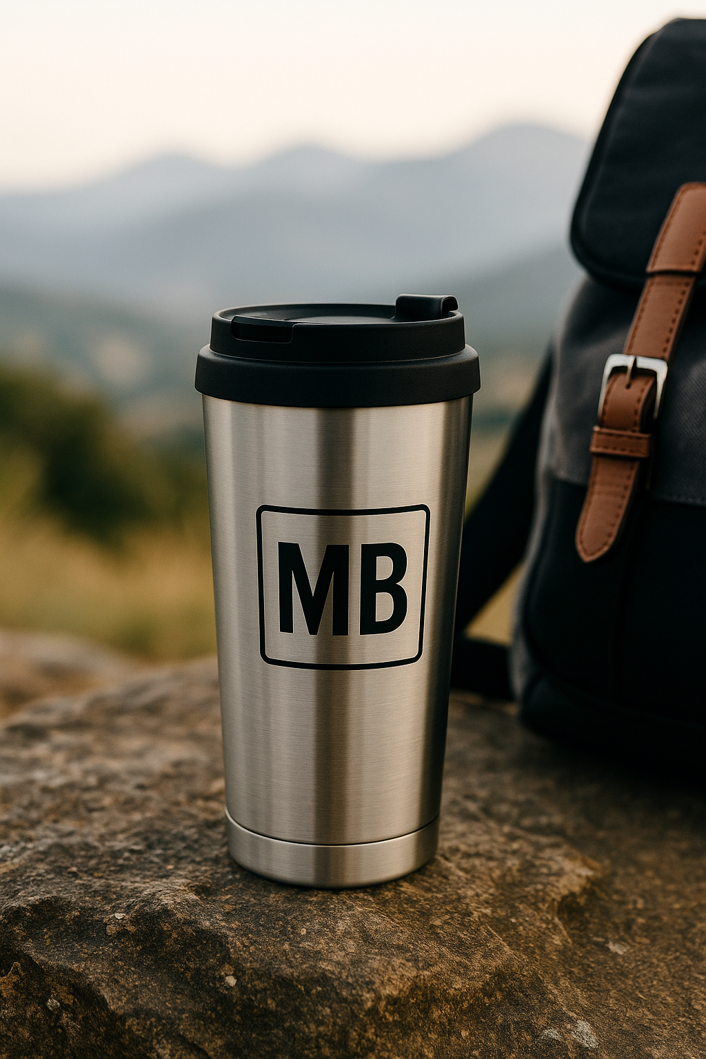 Personalised Travel Thermos Mug (16oz / 473ml)