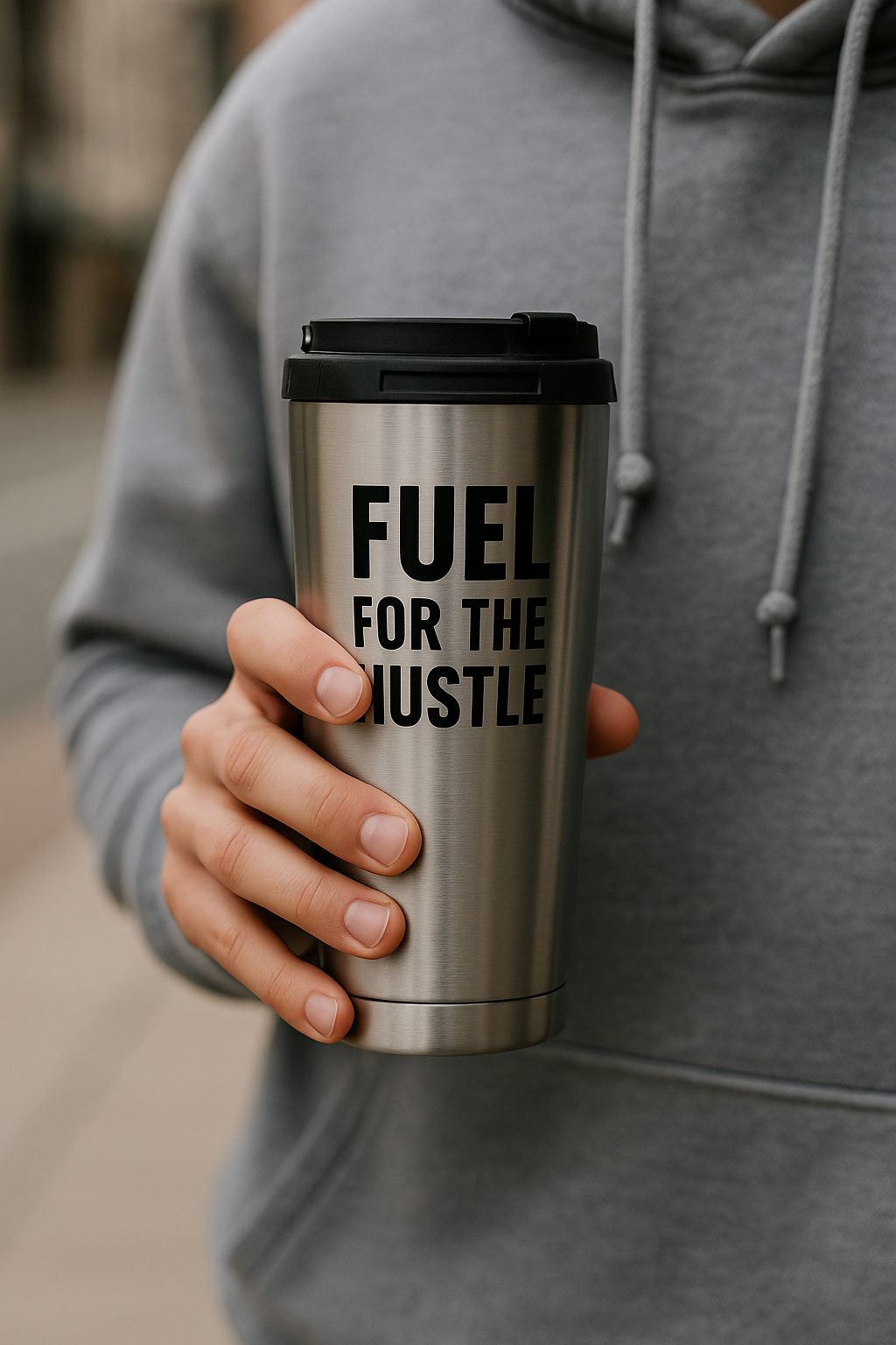 Personalised Travel Thermos Mug (16oz / 473ml)