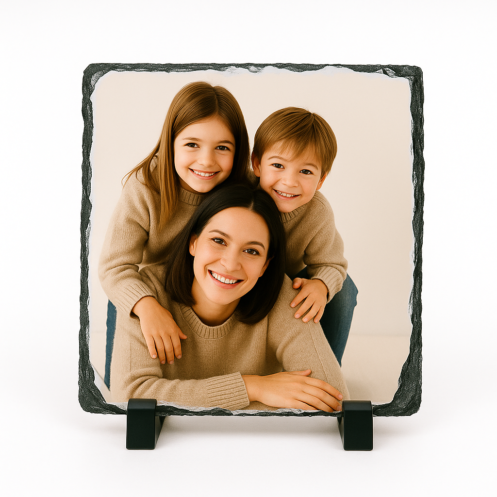 Personalised Photo Slate – Multiple Shapes & Sizes