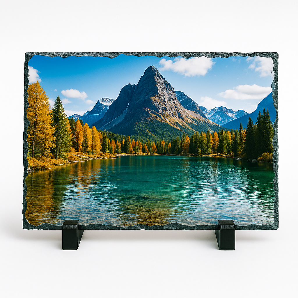 Personalised Photo Slate – Multiple Shapes & Sizes