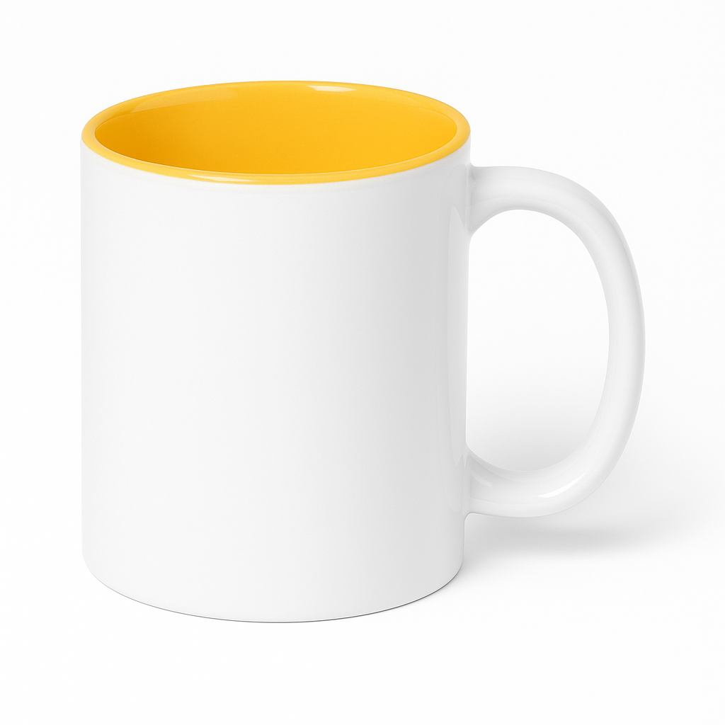 Personalised Inner coloured Mug