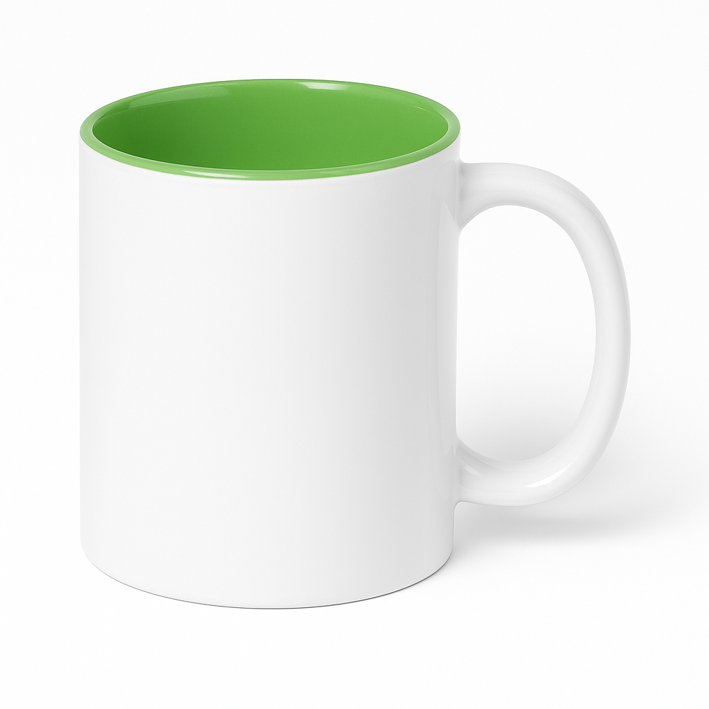 Personalised Inner coloured Mug