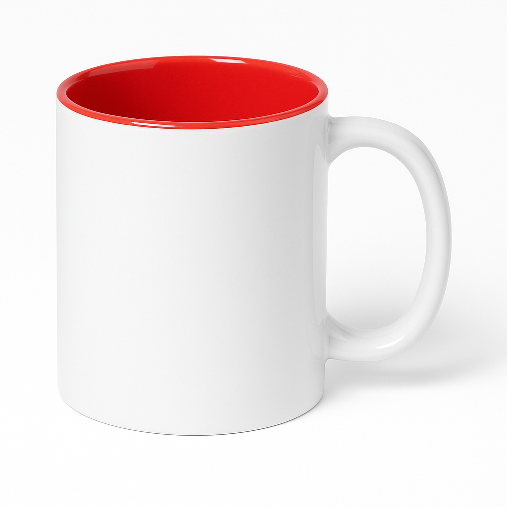 Personalised Inner coloured Mug