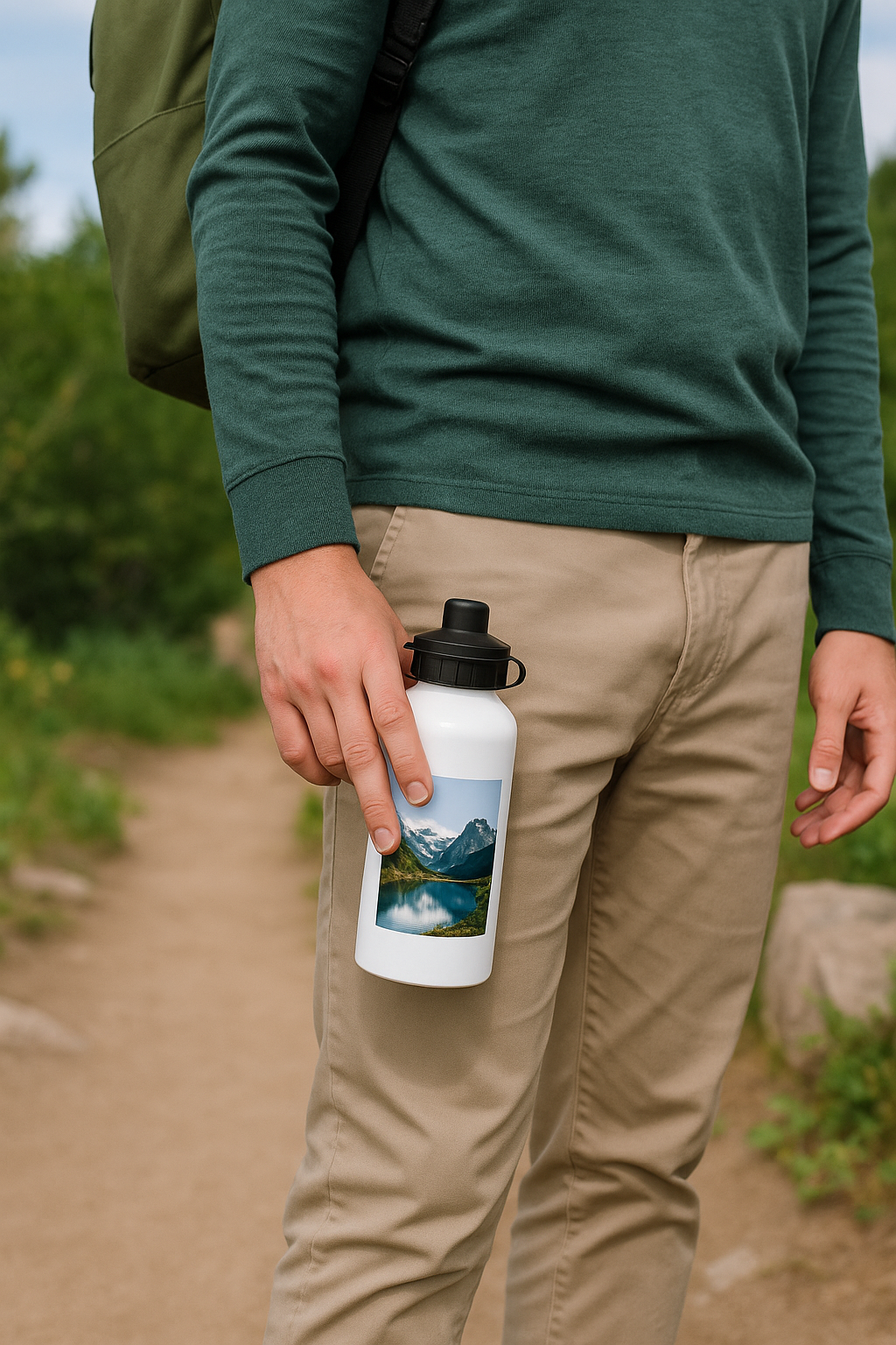 Personalised Aluminium Water Bottle