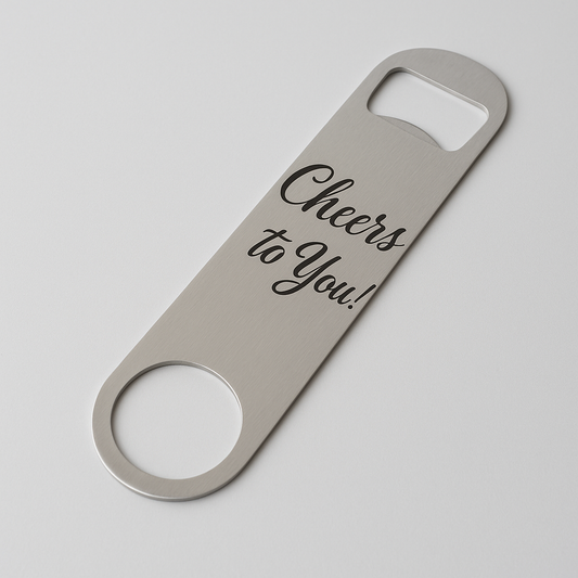 Personalised Stainless Steel Bottle Opener