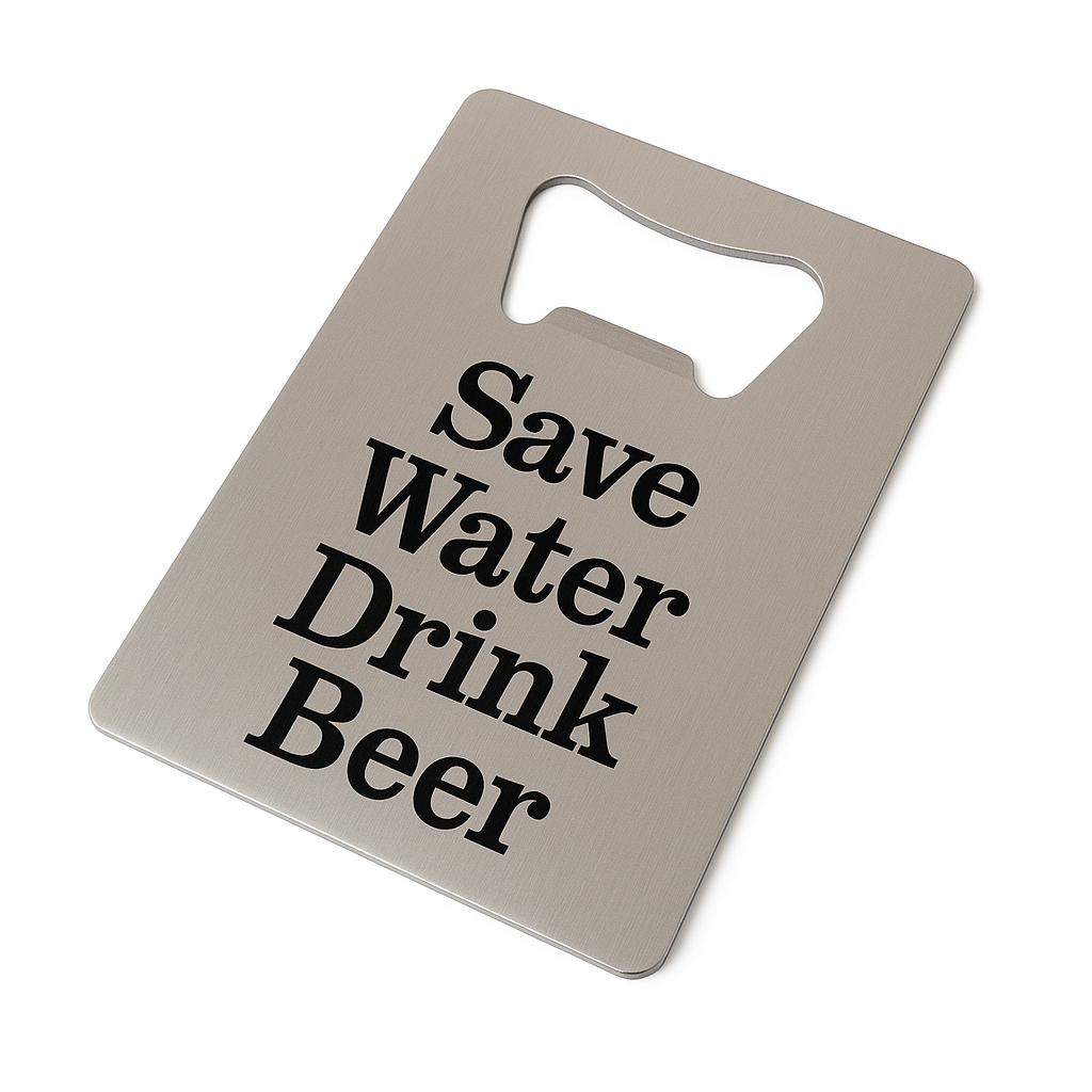 Personalised Stainless Steel Bottle Opener