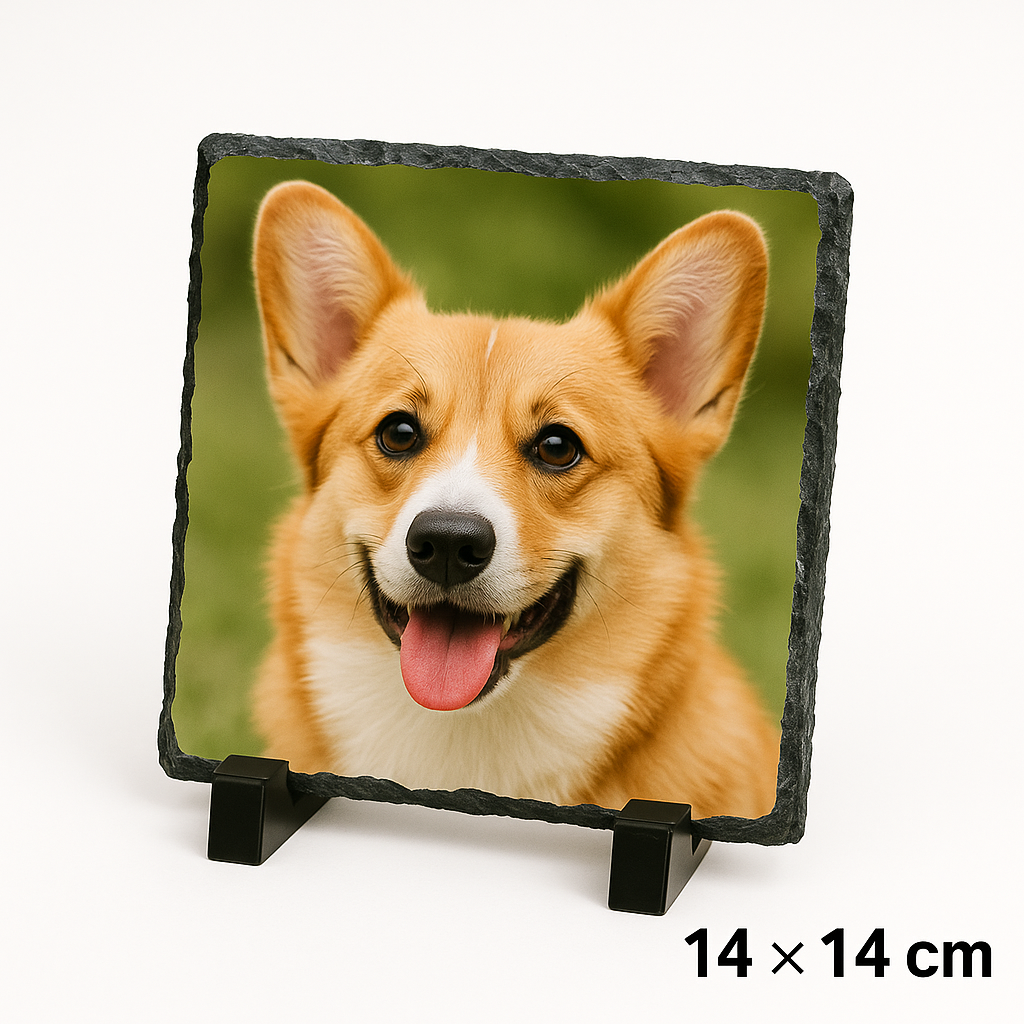 Personalised Photo Slate – Multiple Shapes & Sizes
