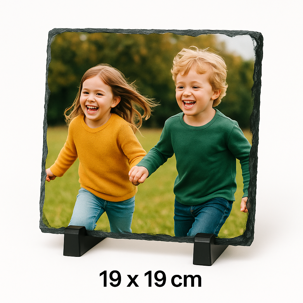 Personalised Photo Slate – Multiple Shapes & Sizes