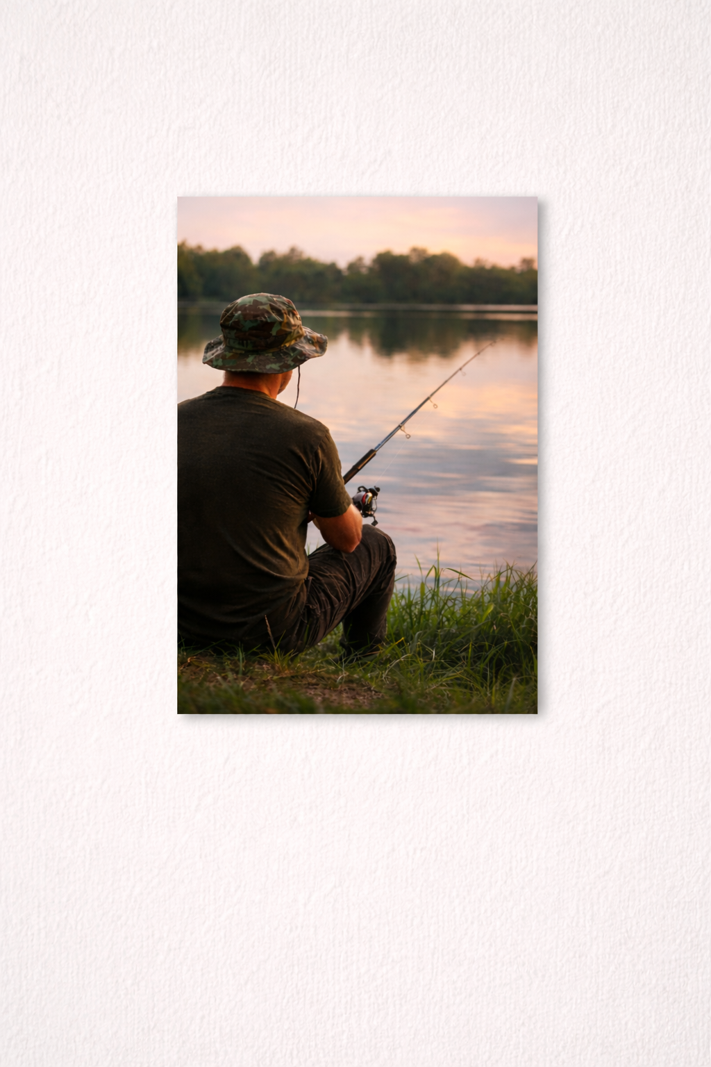 Personalised Aluminium Photo Print – Wall or Desk Display
