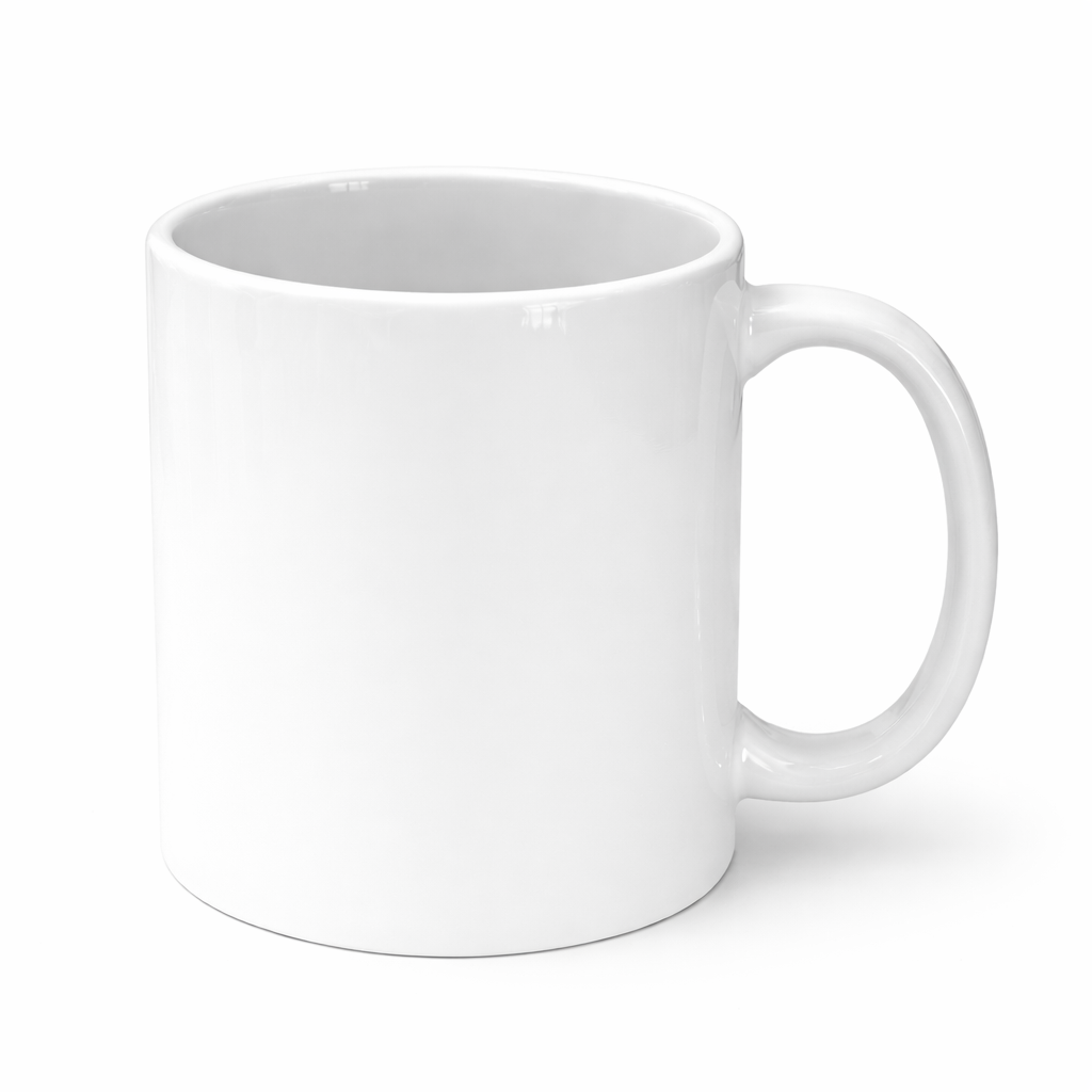Custom Personalised Photo Mugs–  White Ceramic
