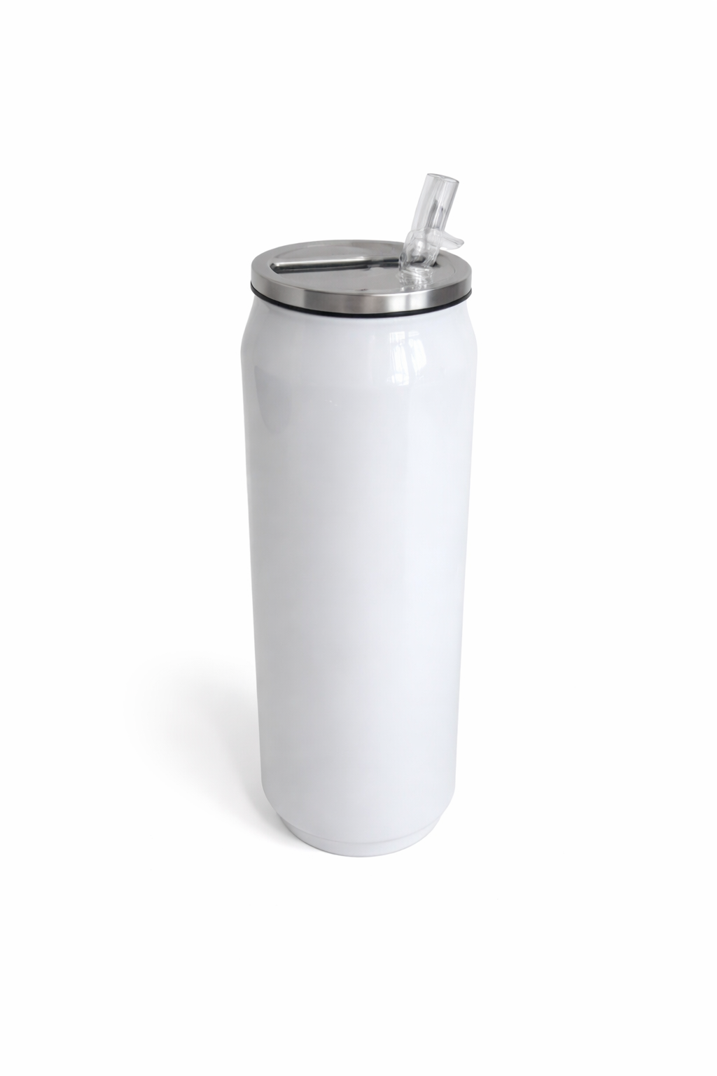 Personalised Can Style Water Bottles – With Straw Lid