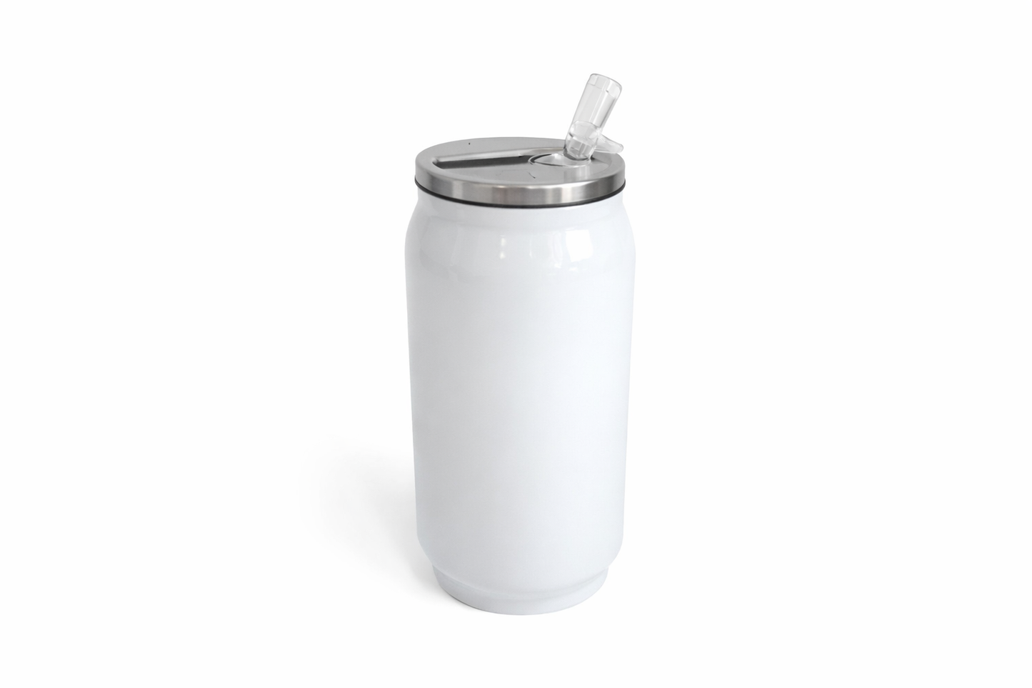 Personalised Can Style Water Bottles – With Straw Lid