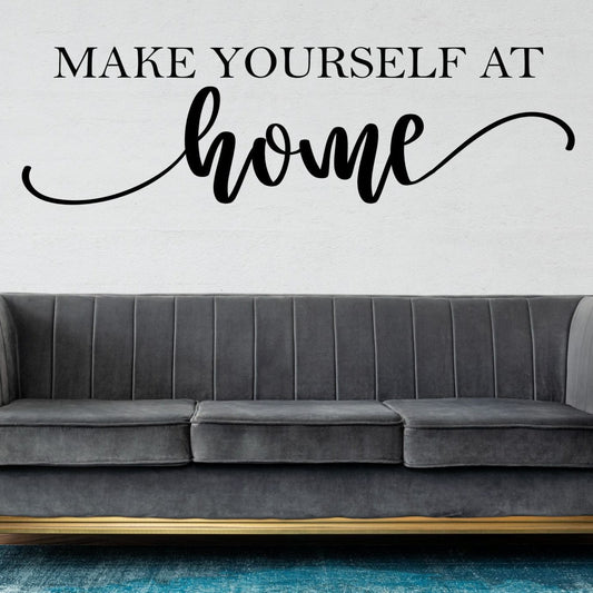 Home - Make Yourself - Vinyl Wall Decal
